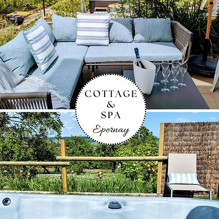Le Cemarose: Spa, Jardin, Terrasse Et Jolie Vue Au Coeur D'Épernay Exterior foto