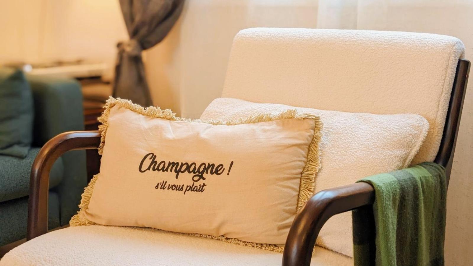 Le Cemarose: Spa, Jardin, Terrasse Et Jolie Vue Au Coeur D'Épernay Exterior foto