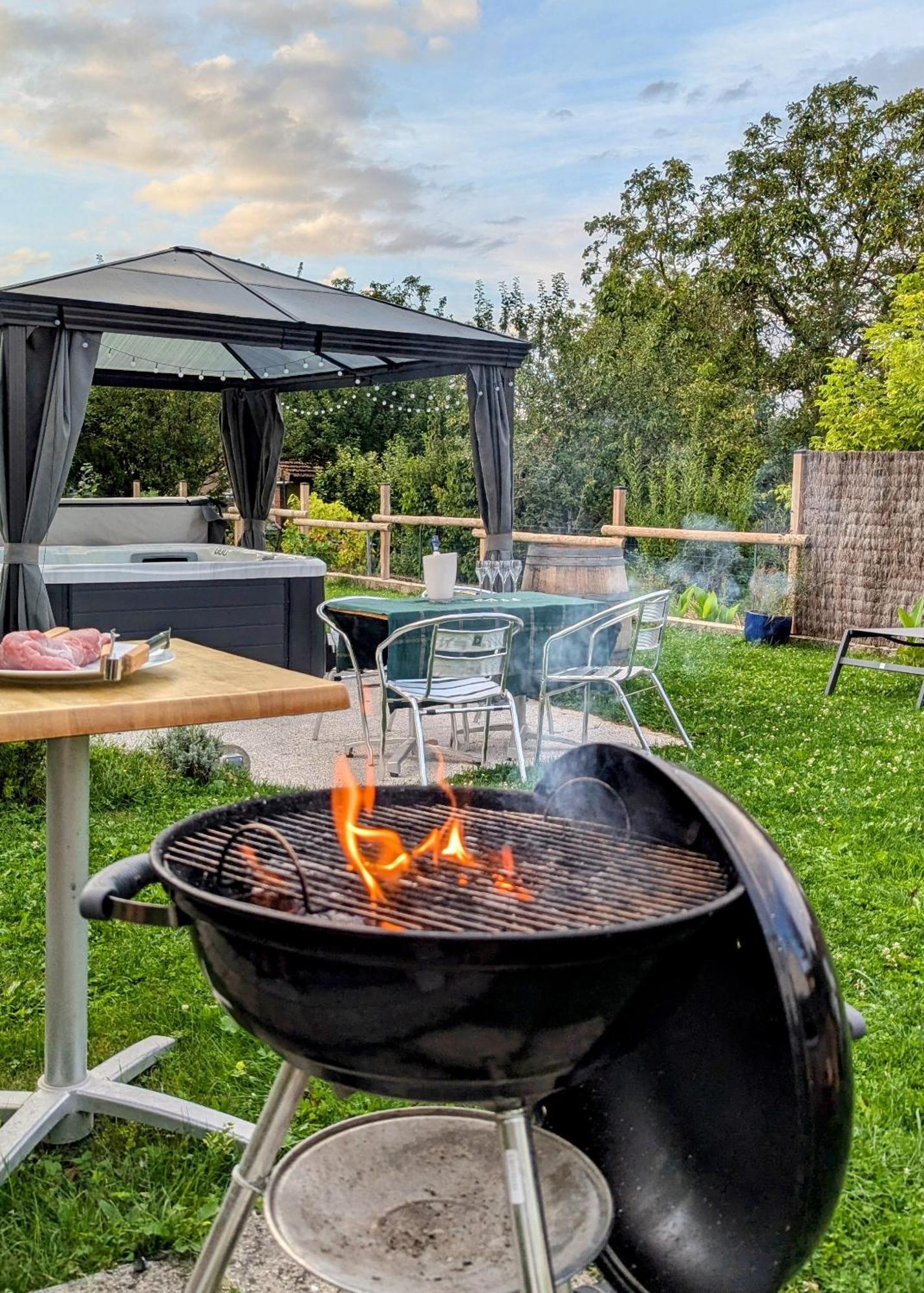 Le Cemarose: Spa, Jardin, Terrasse Et Jolie Vue Au Coeur D'Épernay Exterior foto