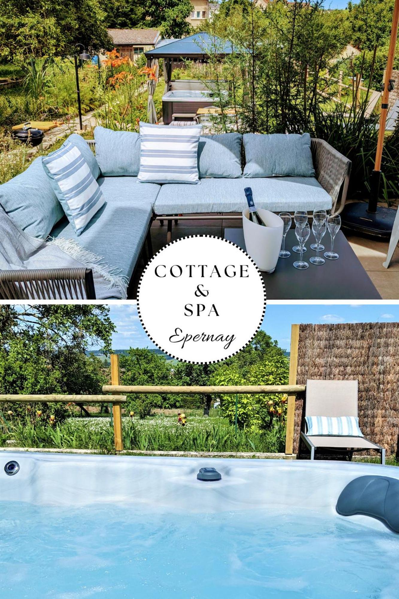 Le Cemarose: Spa, Jardin, Terrasse Et Jolie Vue Au Coeur D'Épernay Exterior foto